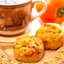 Маффины с беконом и болгарским перцем
