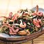 Салат из морской капусты с морепродуктами