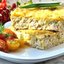 Легкий куриный пирог-запеканка