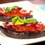 Баклажаны, фаршированные помидорами и сыром