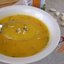 Суп-пюре из тыквы со сливками