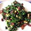 Шпинат с изюмом