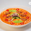 Гладкий суп с томатами черри и мятным горошком от телеканала «Еда»