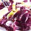 Салат из радиккьо и пекинской капусты с медовой заправкой