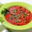 Острый томатный суп с фасолью