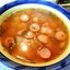 Суп томатный с копчеными сосисками