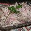 Салат с языком и маринованными грибами шампиньонами