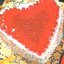 Торт-серце с желе