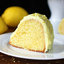 Лимонный пирог с глазурью