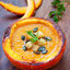 Крем-суп из тыквы с беконом