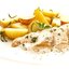 Куриные грудки в сметане и картошкой