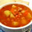 Томатный суп с фасолью