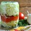 Маринованная капуста с помидорами