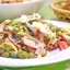 Салат с горошком и крабовыми палочками