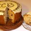 Пасхальный кулич с изюмом и цукатами