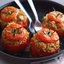 Томаты, фаршированные курицей и киноа