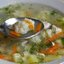 Суп куриный с клецками