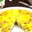 Пирог с грибами и сыром