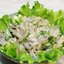 Салат пикантный с курицей и грибами