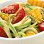 Салат из кабачка, помидоров и кукурузы