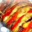 Мясо, запеченное с сыром и помидорами