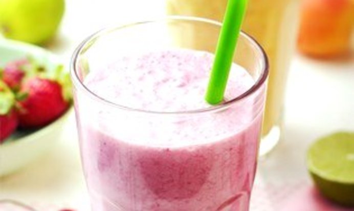 Ягодный милкшейк