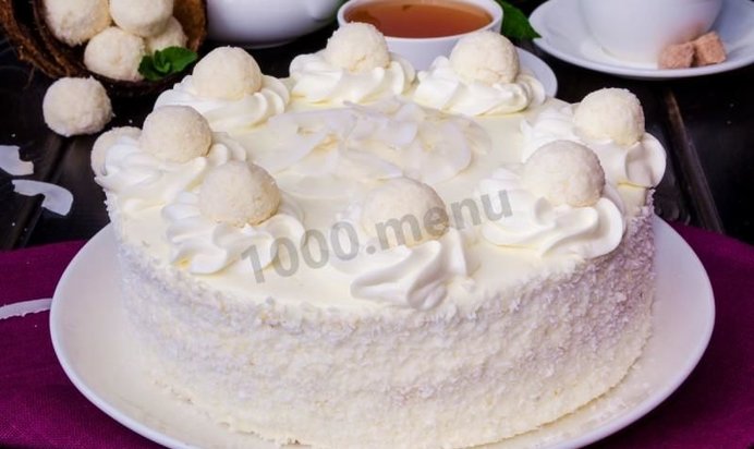 Торт Рафаэлло