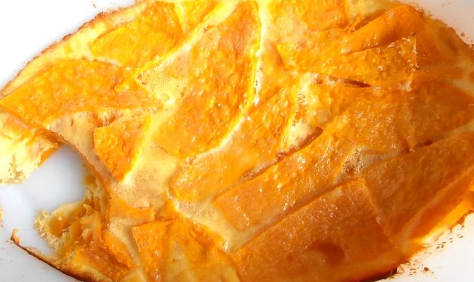 Запеканка из тыквы и сыра