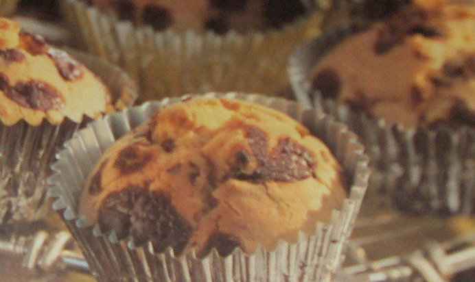 Кексы с шоколадом.