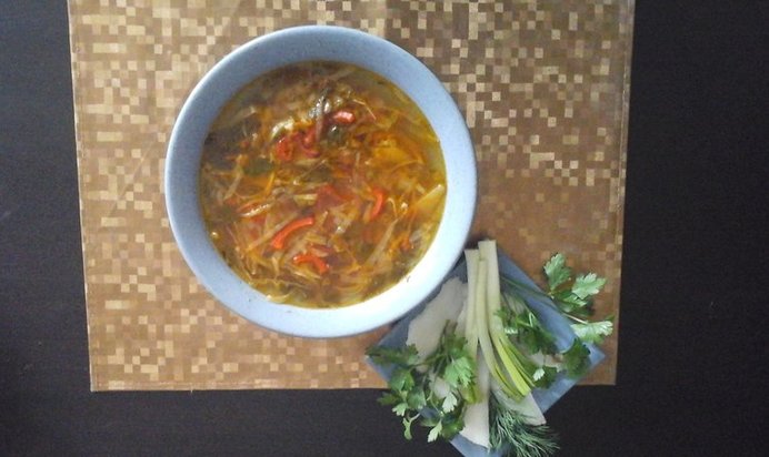 Настоящий кубанский борщ