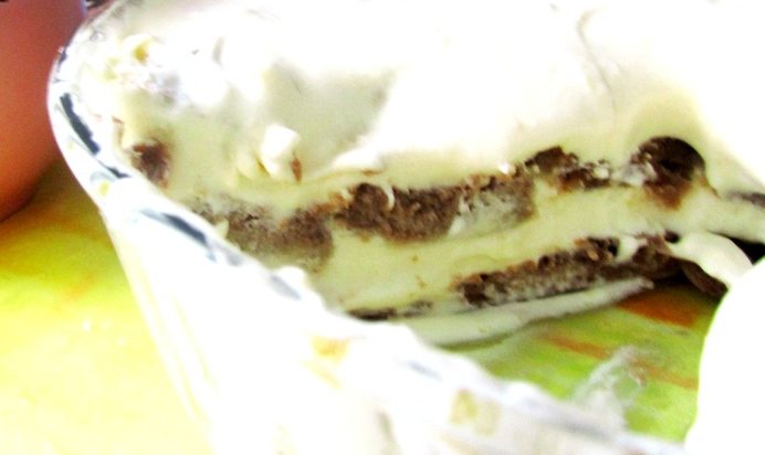 Тирамису с коньяком