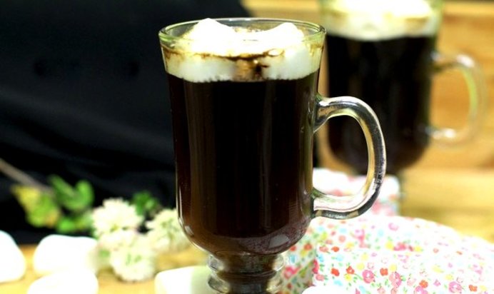 Кофе с зефиром