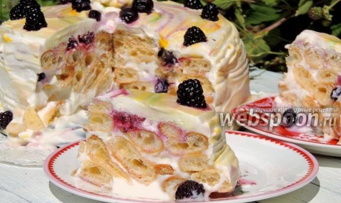 Торт «Дамские пальчики»