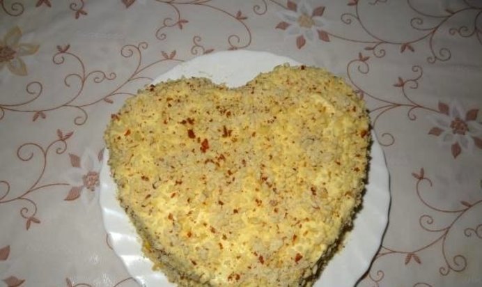 Торт с киви и апельсином