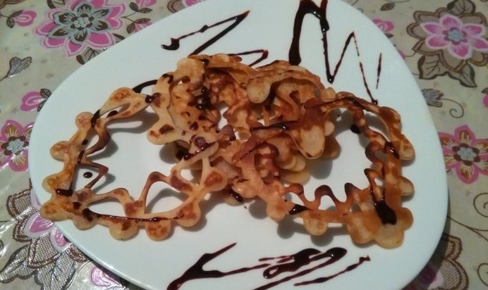 Ажурные блинчики