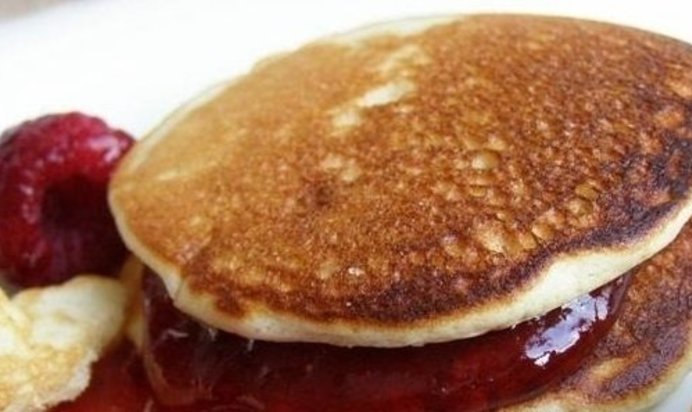 Блины на дрожжах толстые