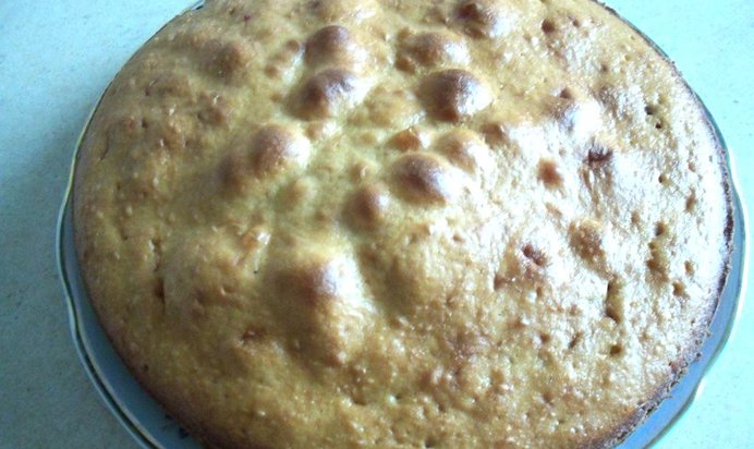 Вишневый пирог на кефире