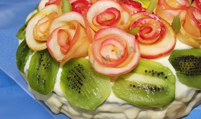 Торт Фруктовая нежность