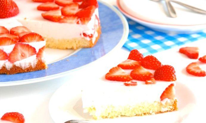 Холодный торт с желатином