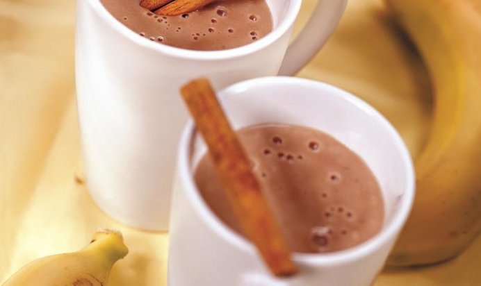 Шоколадно-банановый напиток