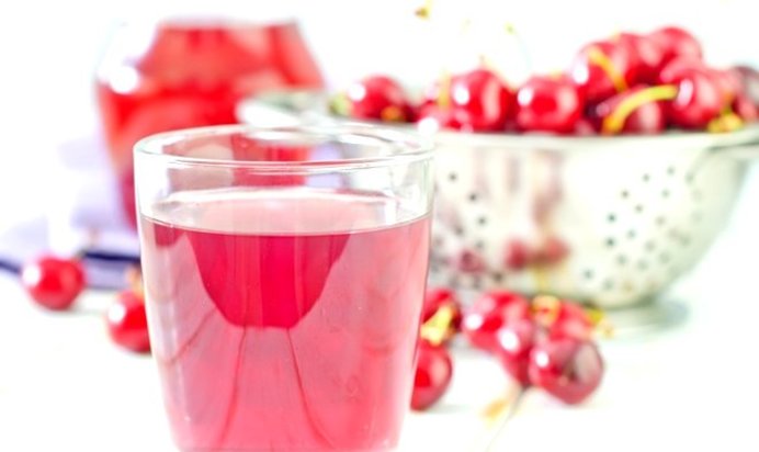 Компот из вишни без закатки