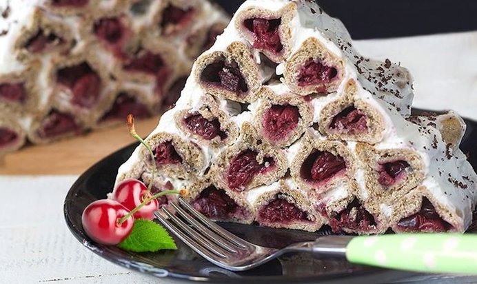 Торт Поленница