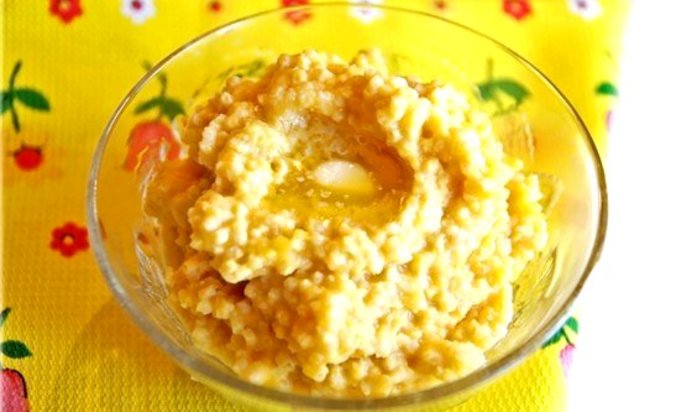Пшенная каша с маслом