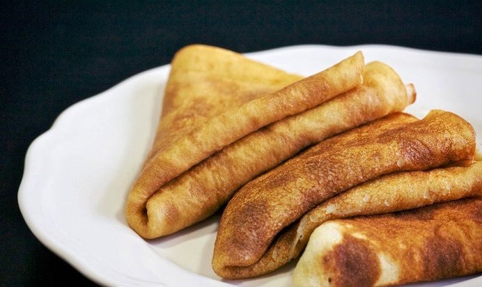 Блинчики на кефире