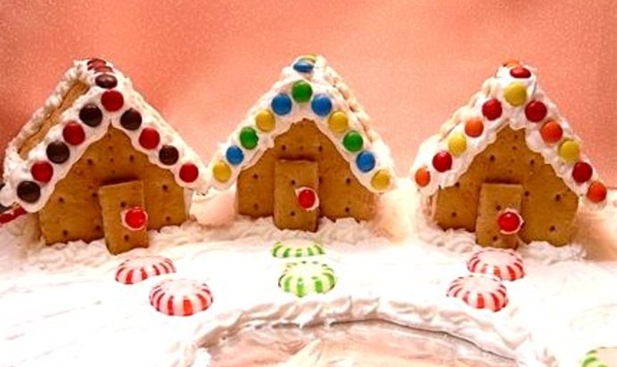 Торт без выпечки Домик