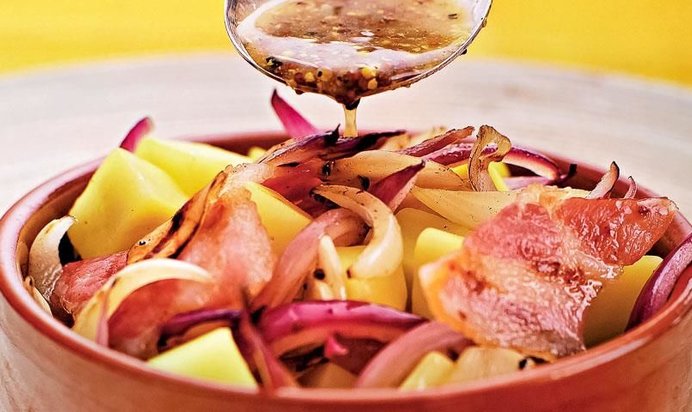 Немецкий картофельный салат