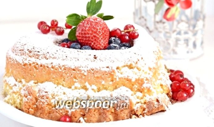 Кекс на сливках