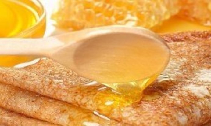 Блинчики с медом