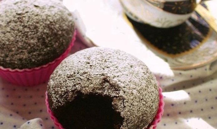 Шоколадные кексики