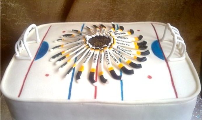 Торт Хоккейное поле